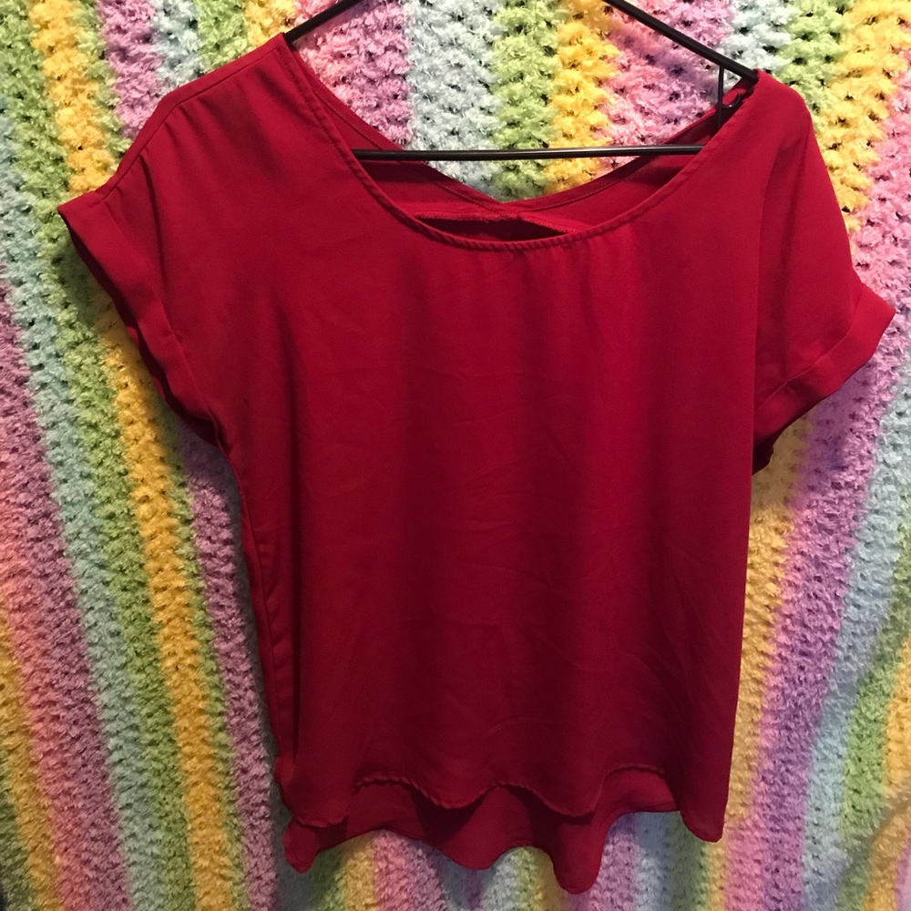 Red shirt